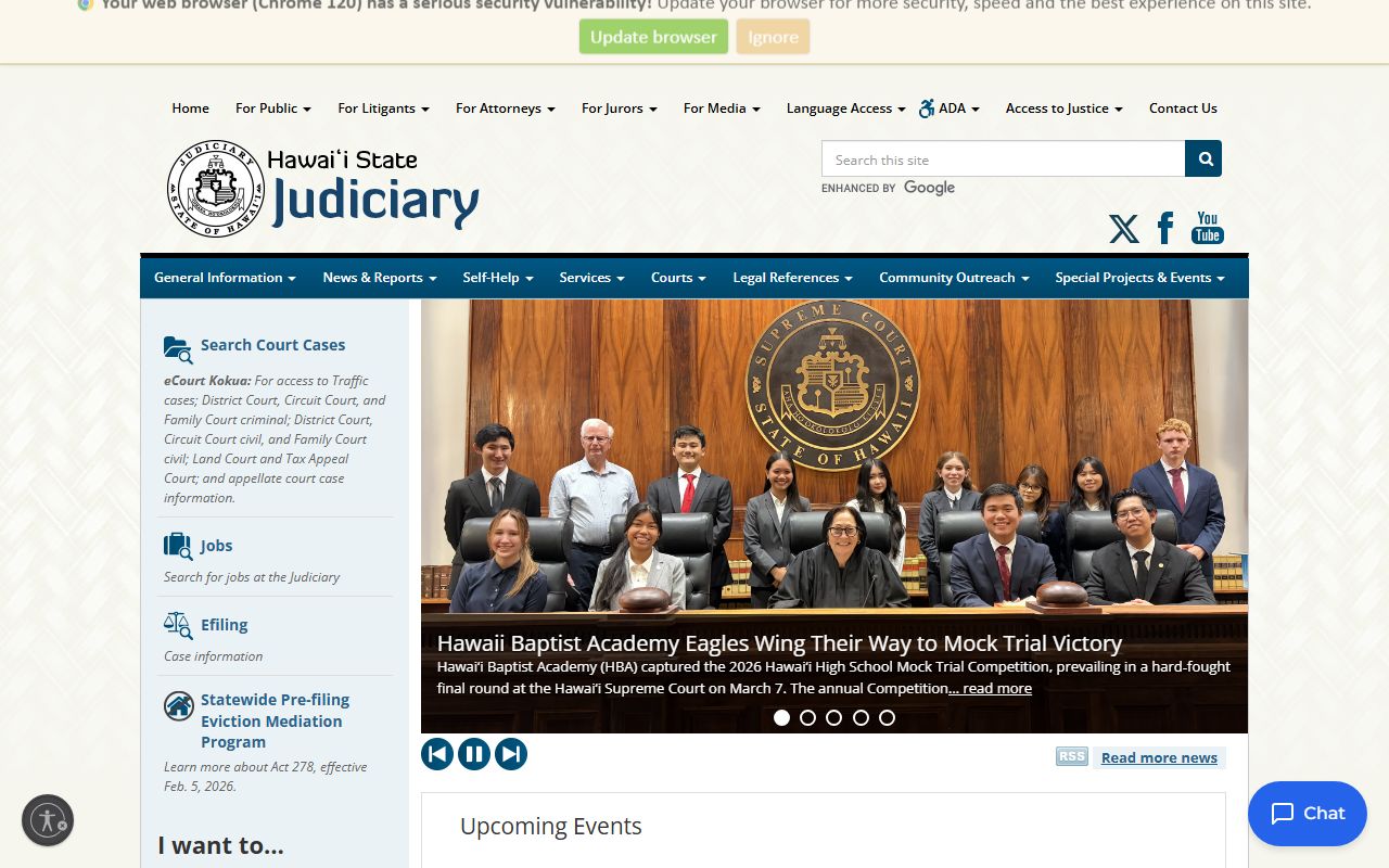 Waipahu Warrant Records - Hawaii State Judiciary home page