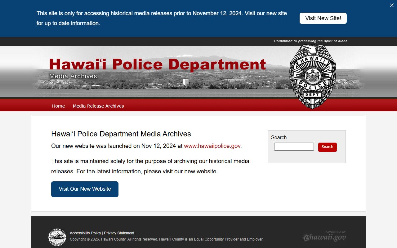 Hawaii County Warrant Records - Big Island police station list